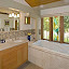 The Garden Suite's private bathroom.