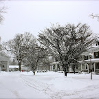 Collinsville Green in Winter
