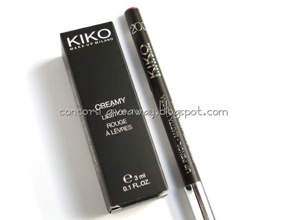 Giveaway-make-up-kiko-smart lip-pencil-200-creamy-lipstick-399 Giveaway-make-up-kiko-smart lip-pencil-200-creamy-lipstick-399