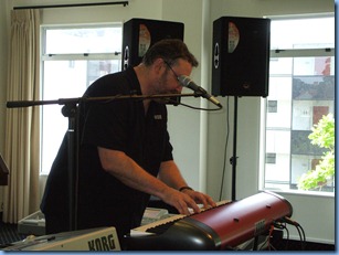 Steve McNally, the Worldwide demonstrator for Korg, playing the incredible Korg SV-1 designed with Italian flare and genius.