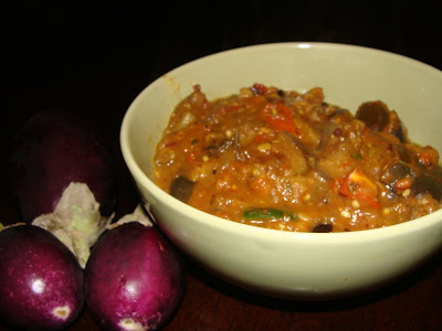 Eggplant Tomato Curry