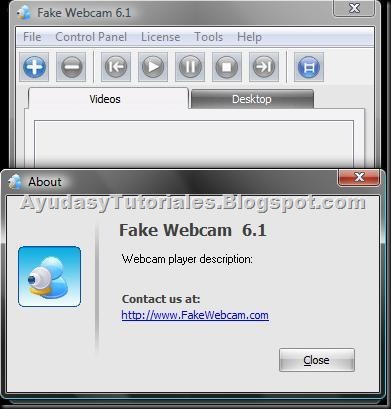 Fake Webcam v6.1 - AyudasyTutoriales