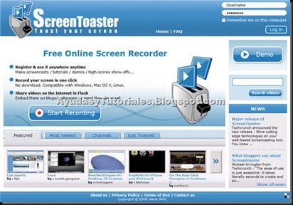 ScreenToaster