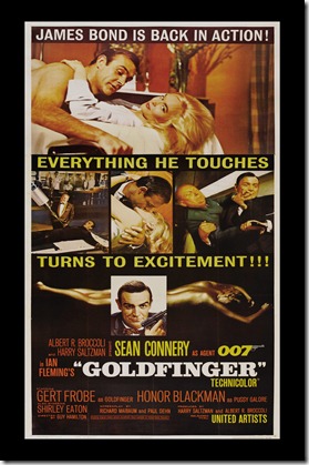Goldfinger poster 14