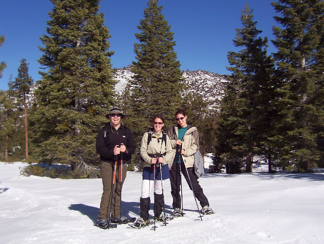 Snowshoeing