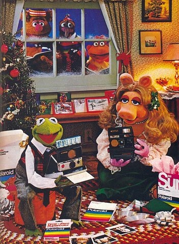 Muppets AND Polaroids = a perfect Christmas