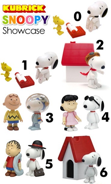 Kubrick Snoopy Showcase Kubrick Snoopy Showcase