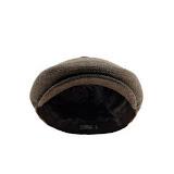 Wool polyester blend ivy caps 2102 brown