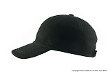 100% wool felt baseball cap  Art No. 2400 black