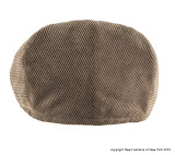 100% COTTON CORDUROY IVY CAPS ART NO. 2080 LIGHT BROWN