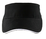 100% COTTON SUN VISOR
ART NO. 1900  BLACK