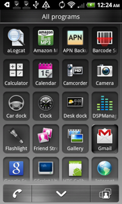 myTouch HD Screen myTouch HD Screen