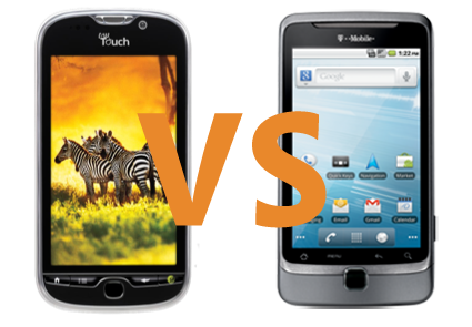 myTouch 4G vs Tmobile G2