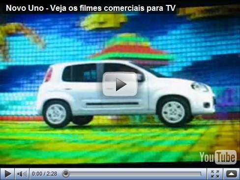 Video – Comerciais de lançamento do Novo Uno