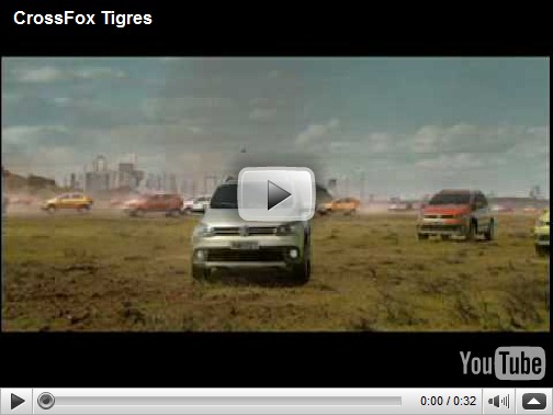 Video – Comercial do Volkswagen CrossFox 2010
