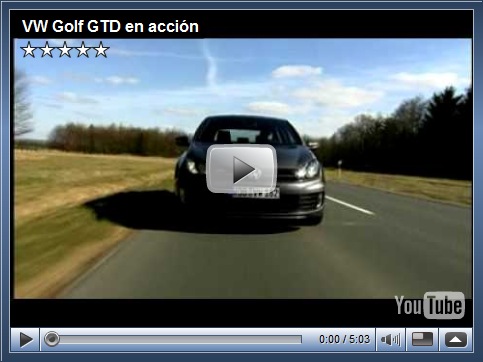 Primeiro vídeo do novo Golf GTD em ação