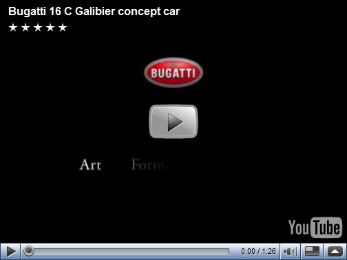 Video – Bugatti 16 C Galibier concept