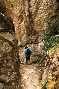 The Path Back from Sagada's Bomod-Ok Falls