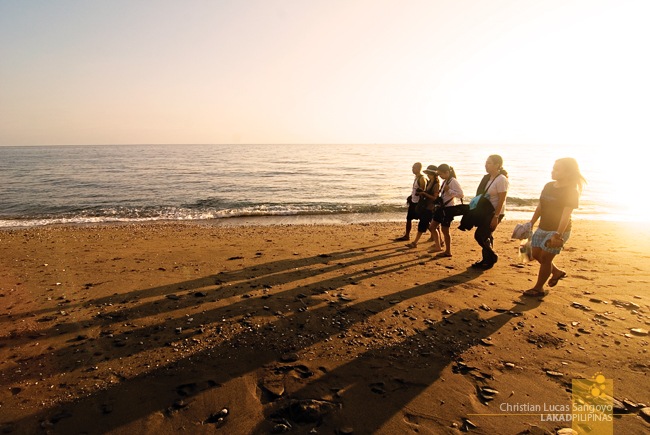 Easy Stroll Through the Sandy Banks on the Way to Agbalala Falls