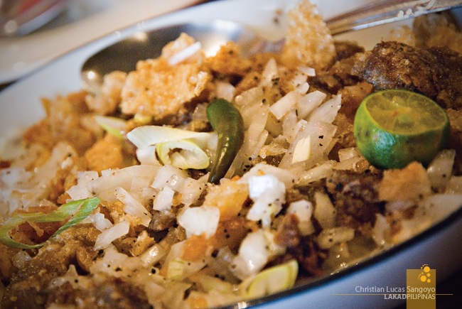 Cafe Uno's Sisig