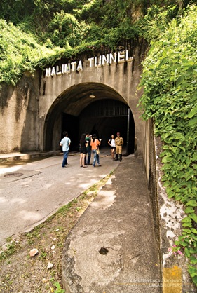 Entrance to Corregidor's Malinta Tunnel