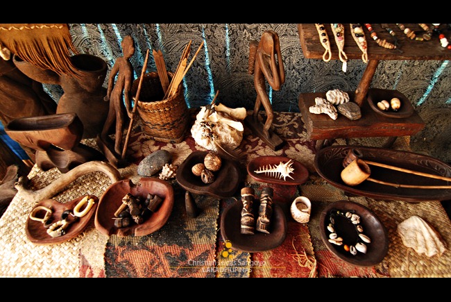 A Tableful of Native Trinkets from Kuweba Arts and Crafts in Coron
