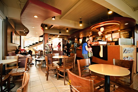 The Regular Looking Ground Floor Area at Starbucks Tagaytay