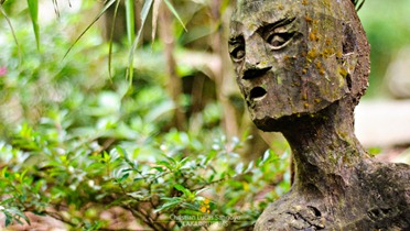 Wood Sculpture at Tam-Awan Village, Baguio City