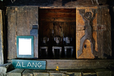 Bulol's or Rice Gods at Tam-Awan Village, Baguio City