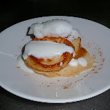 Tortitas con yogourth griego (Loukomades)