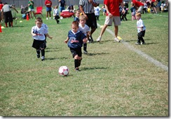 First Soccer Game 112