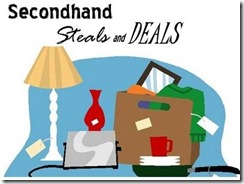 secondhand steals and deals button