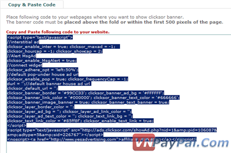Kiếm Tiền Qua Blog Với Clicksor - Hỗ Trợ CPM, CPC, Popup, Inline-Ads Kiếm Tiền Qua Blog Với Clicksor - Hỗ Trợ CPM, CPC, Popup, Inline-Ads