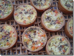 Mini quiche de legumes 3 Mini quiche de legumes 3