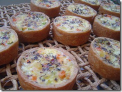 Mini quiche de legumes 1