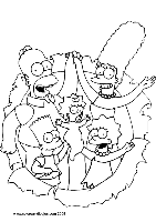 simpson para colorear (8)