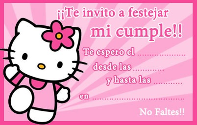 Busco Imágenes: Invitaciones cumpleaños de Hello Kitty para imprimir Busco Imágenes: Invitaciones cumpleaños de Hello Kitty para imprimir