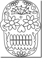 dia de los muertos mexico www.colorear (1)