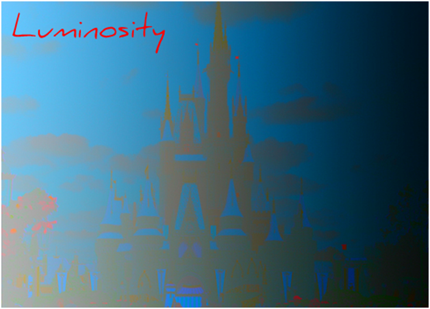 Luminosity Blending Mode Light Photo