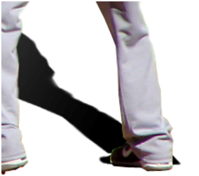 Leg Blurred