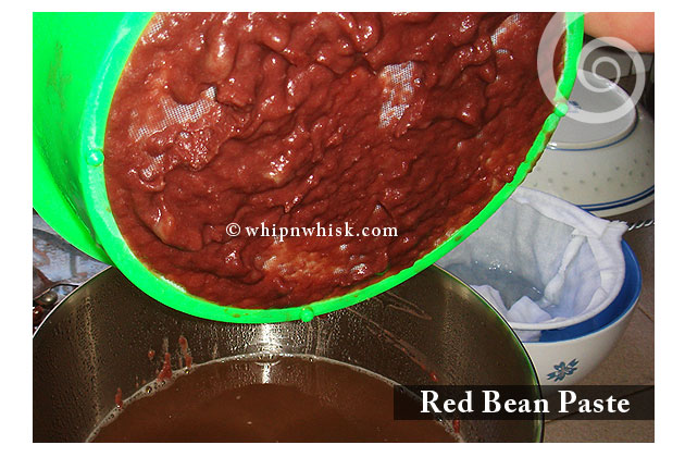 Red bean paste