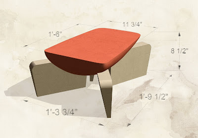 Corb table (rendering, 2002)