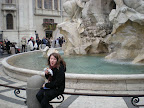 Boccacce in piazza Navona (sembro l'urlo di Munch)