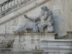 Fontana piazza Campidoglio, fiume Nilo