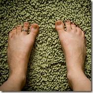 grass-carpet-shoes