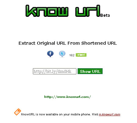 KnowURL.com Protects from Link Attacks - A nifty site Know URL Prevent Your Self form Shortened URL Attacks image