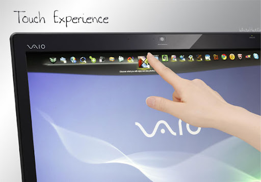 Sony VAIO J Series, Multitouch Experience Sony VAIO J series released Desktop PC, multitouch experience