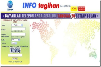 CARA MELIHAT TAGIHAN LISTRIK & TELEPON ANDA MELALUI INTERNET Telkom_thumb%5B4%5D