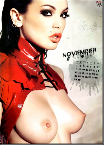 Vikki Blows Official 2010 Calendar