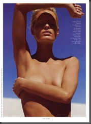 Caroline Winberg - topless na Amica Magazine 2